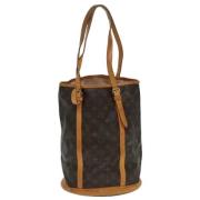 Pre-owned Canvas louis-vuitton-bags Louis Vuitton Vintage , Brown , Da...