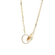 Pre-owned Rose Gold necklaces Cartier Vintage , Yellow , Dames