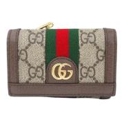 Pre-owned Leather wallets Gucci Vintage , Multicolor , Dames