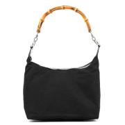 Pre-owned Canvas gucci-bags Gucci Vintage , Black , Dames