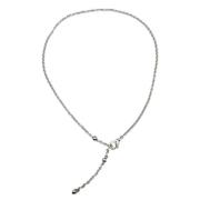 Pre-owned White Gold necklaces Bvlgari Vintage , Gray , Dames