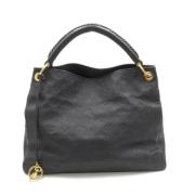 Pre-owned Leather louis-vuitton-bags Louis Vuitton Vintage , Black , D...