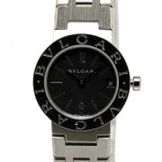 Pre-owned Metal watches Bvlgari Vintage , Black , Dames