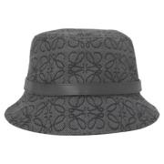 Pre-owned Cotton hats Loewe Pre-owned , Gray , Dames