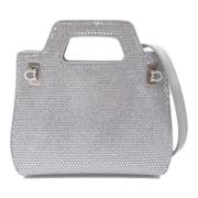 Pre-owned Glass handbags Salvatore Ferragamo Pre-owned , Gray , Dames