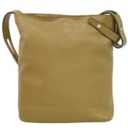 Pre-owned Leather shoulder-bags Loewe Pre-owned , Brown , Dames