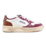 Vintage Low Super Medalist Sneakers Autry , Purple , Dames