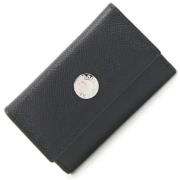 Pre-owned Leather key-holders Bvlgari Vintage , Black , Unisex