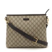 Pre-owned Fabric gucci-bags Gucci Vintage , Beige , Dames