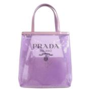 Pre-owned Fabric prada-bags Prada Vintage , Purple , Dames