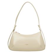 Dames Licht Beige Baguette Tas Er00115766 Estro , Beige , Dames