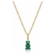 Mens Green Gummy Bear Necklace Nialaya , Yellow , Heren