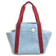 Pre-owned Fabric totes Hermès Vintage , Blue , Dames