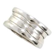 Pre-owned Metal rings Bvlgari Vintage , Gray , Dames