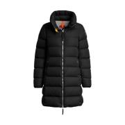 Malandra Zwarte Jas Vrouwen Parajumpers , Black , Dames