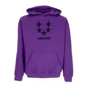 Lichte Hoodie Mannen Paars Usual , Purple , Heren