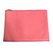 Pre-owned Leather pouches Hermès Vintage , Pink , Dames