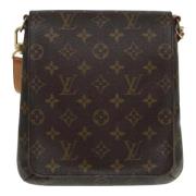 Pre-owned Canvas louis-vuitton-bags Louis Vuitton Vintage , Brown , Da...