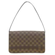 Pre-owned Canvas louis-vuitton-bags Louis Vuitton Vintage , Brown , Da...