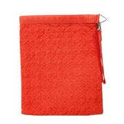 Pre-owned Leather clutches Bottega Veneta Vintage , Red , Dames