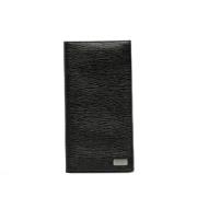 Pre-owned Leather wallets Salvatore Ferragamo Pre-owned , Black , Dame...