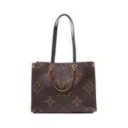 Pre-owned Leather louis-vuitton-bags Louis Vuitton Vintage , Brown , D...