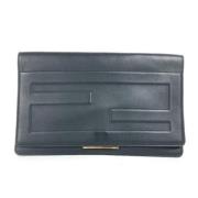 Pre-owned Leather fendi-bags Fendi Vintage , Black , Dames