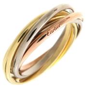 Pre-owned Rose Gold rings Cartier Vintage , Yellow , Dames