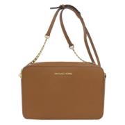 Pre-owned Plastic shoulder-bags Michael Kors Pre-owned , Brown , Dames