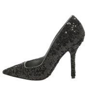 Pre-owned Fabric heels Dolce & Gabbana Pre-owned , Black , Dames