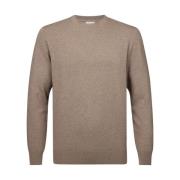 Bruin Mel Crew Neck Pullover Profuomo , Brown , Heren