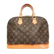 Pre-owned Fabric louis-vuitton-bags Louis Vuitton Vintage , Brown , Da...