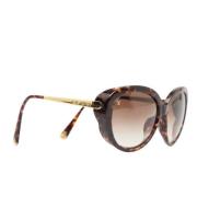 Pre-owned Plastic sunglasses Louis Vuitton Vintage , Brown , Dames