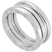 Pre-owned White Gold rings Bvlgari Vintage , White , Unisex