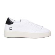 Witte Sneakers met Logo en Katoenen Veters D.a.t.e. , White , Heren