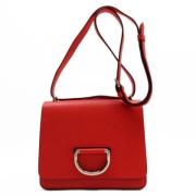 Pre-owned Leather burberry-bags Burberry Vintage , Red , Dames