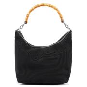 Pre-owned Canvas gucci-bags Gucci Vintage , Black , Dames