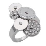 Pre-owned White Gold rings Bvlgari Vintage , Gray , Dames