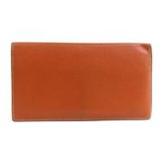 Pre-owned Leather wallets Hermès Vintage , Brown , Heren