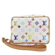 Pre-owned Canvas clutches Louis Vuitton Vintage , Multicolor , Dames