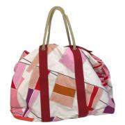 Pre-owned Fabric totes Hermès Vintage , Multicolor , Dames