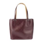 Pre-owned Leather louis-vuitton-bags Louis Vuitton Vintage , Purple , ...