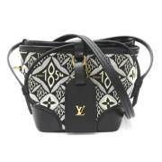 Pre-owned Leather louis-vuitton-bags Louis Vuitton Vintage , Black , D...