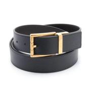 Pre-owned Leather belts Bally Pre-owned , Black , Dames