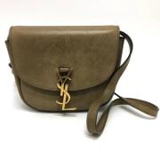 Pre-owned Leather shoulder-bags Yves Saint Laurent Vintage , Brown , D...