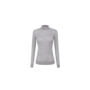 Stijlvolle Gebreide Top Elisabetta Franchi , Gray , Dames