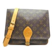 Pre-owned Fabric louis-vuitton-bags Louis Vuitton Vintage , Brown , Da...