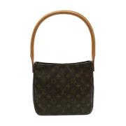 Pre-owned Canvas louis-vuitton-bags Louis Vuitton Vintage , Brown , Da...