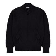 Mohair Bomberjack Harrington Stijl Laneus , Black , Heren