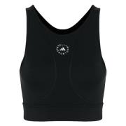 Crop Top Adidas by Stella McCartney , Black , Dames